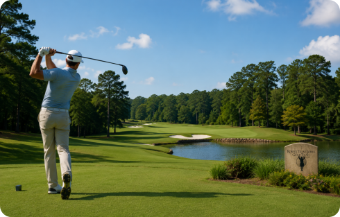 Robert Trent Jones designed golf course