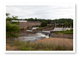 A picture of the bridge in downtown Prattville